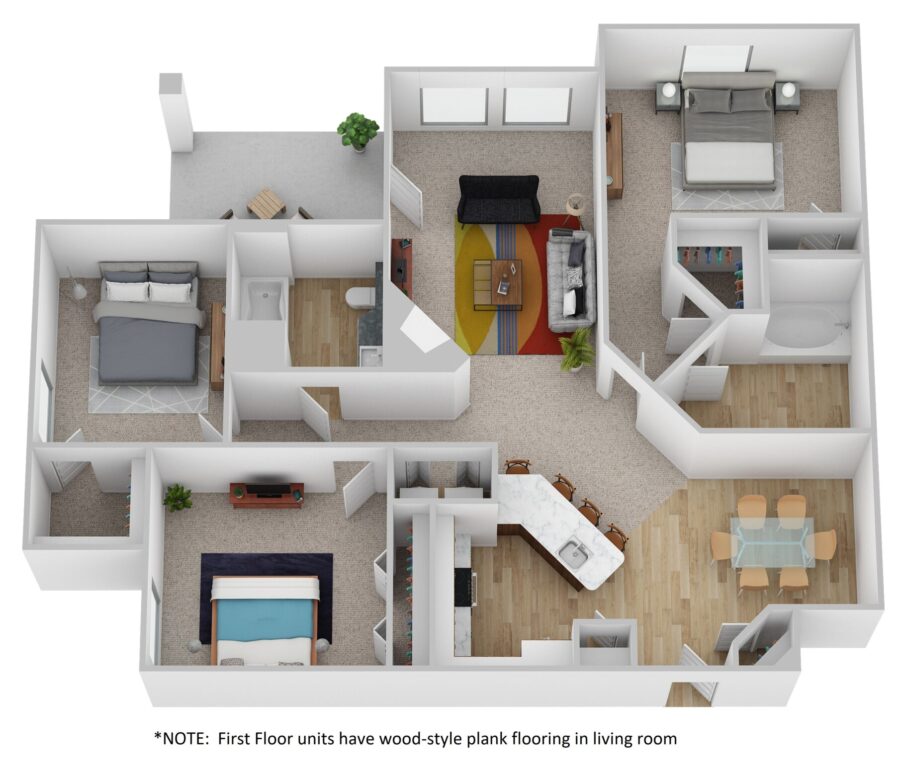 View Floor Plans 1, 2, & 3 Bedrooms Bell Rohnert Park CA